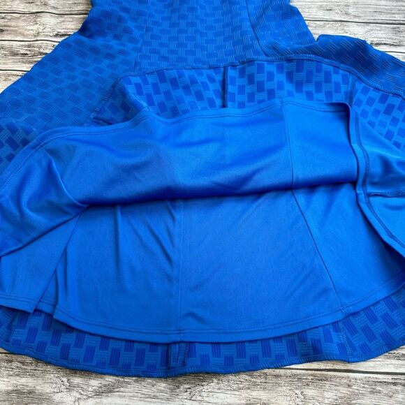 Anthropologie Eva Franco Women's Blue Fit & Flare A Line Full Skirt Dress 4 NWT - Picture 8 of 13